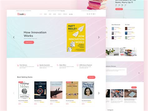 bookstore website template free|Free Bootstrap 5 HTML Template for Book Stores .